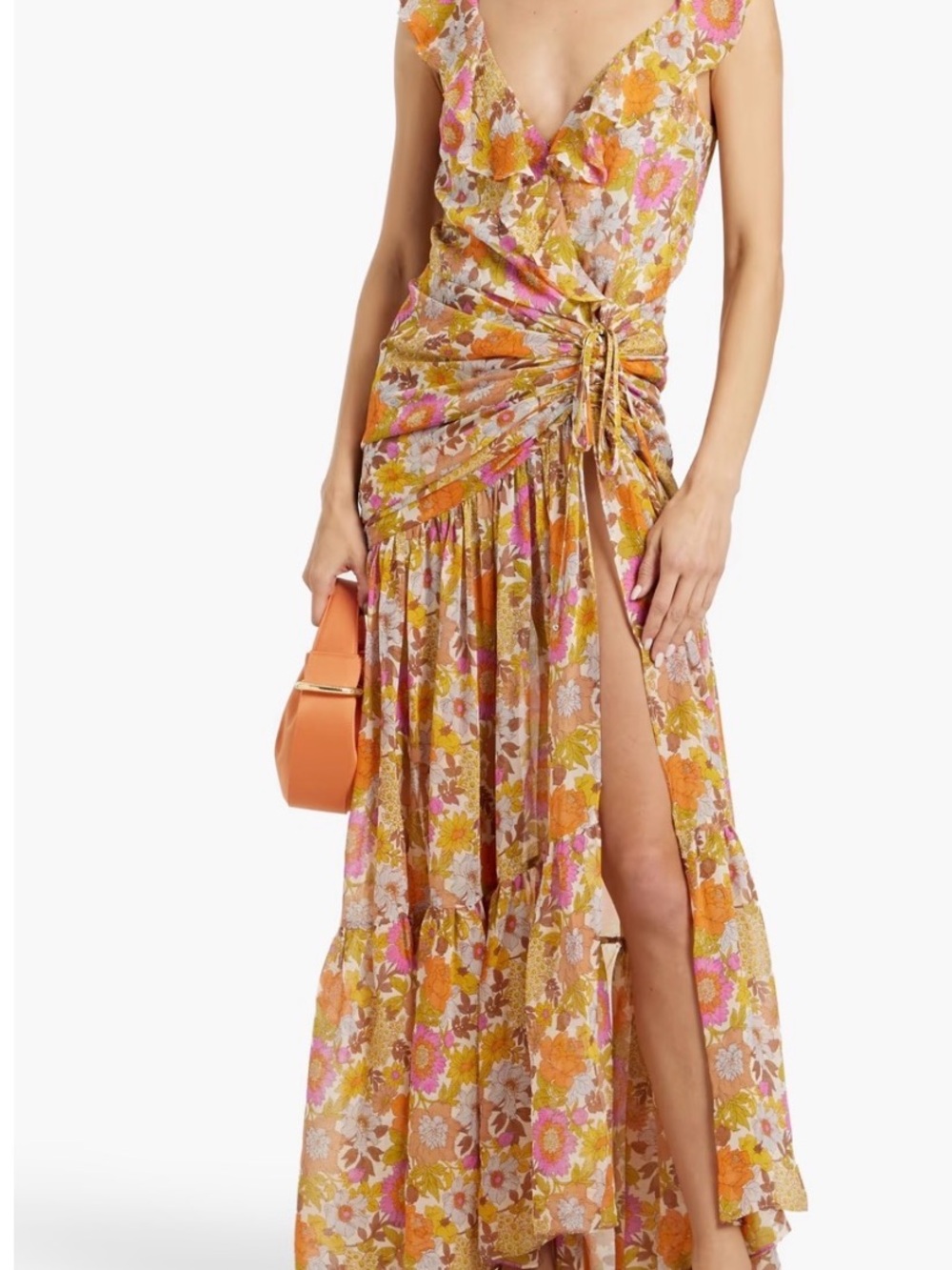 Veronica Beard Floral long dress